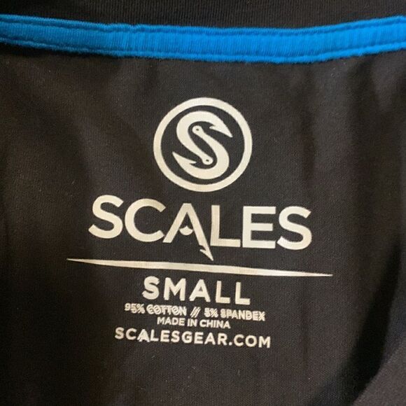 SCALESGEAR, long sleeve, new condition, men’s small, cotton/spandex - Picture 5 of 11